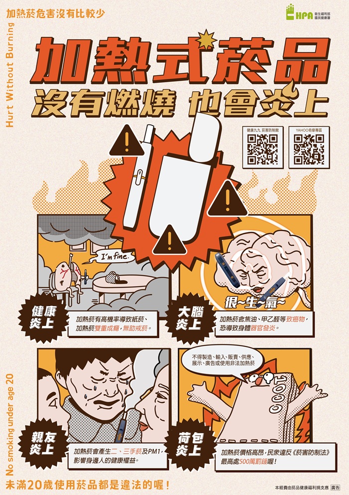 衛生福利部國民健康署 迷因炎上